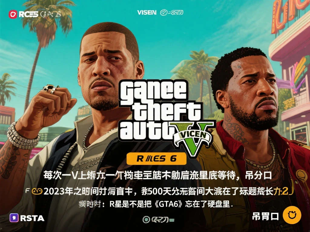 《GTA6》预告片发布时间已过500天，R星究竟在忙些什么？